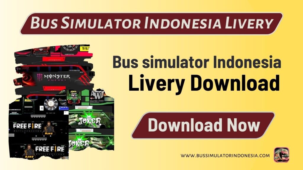 Bus Simulator Indonesia livery 