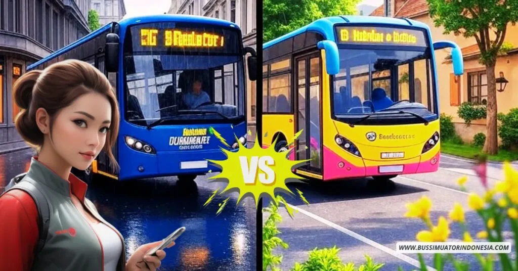 Bus Simulator Ultimate vs Bus Simulator EVO Features Image